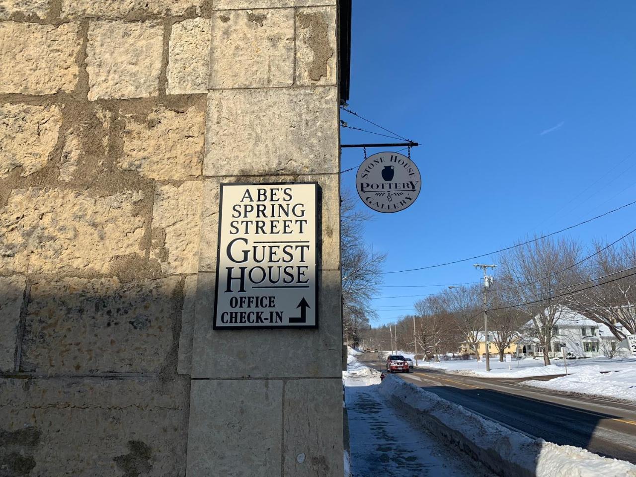 Abe'S Spring Street Guest House Galena Exteriér fotografie