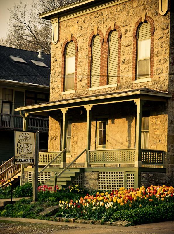 Abe'S Spring Street Guest House Galena Exteriér fotografie